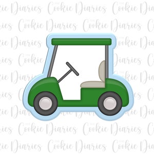 Golf Cart Cookie Cutter