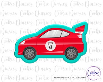 Race Car Cookie Cutter