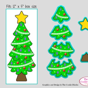 Build A Christmas Tree Cookie Cutter Set