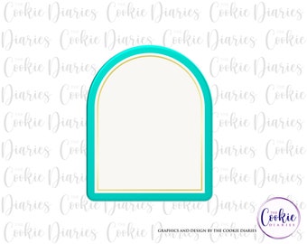 Arch Plaque Cookie Cutter