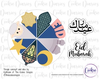 Eid Platter Cookie Cutter Set