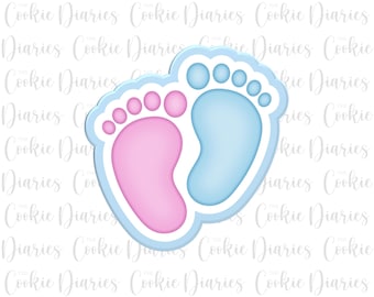 Baby Footprints Cookie Cutter