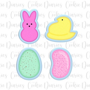 Mini Easter Treats Cookie Cutter Set