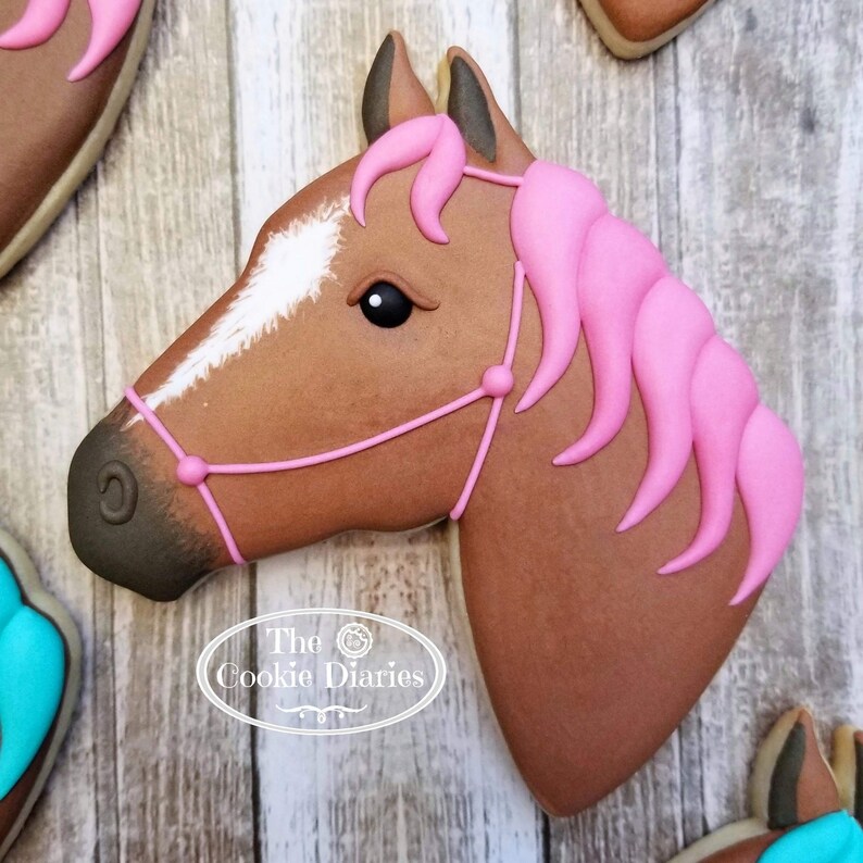 Horse Head Cookie Cutter Etsy