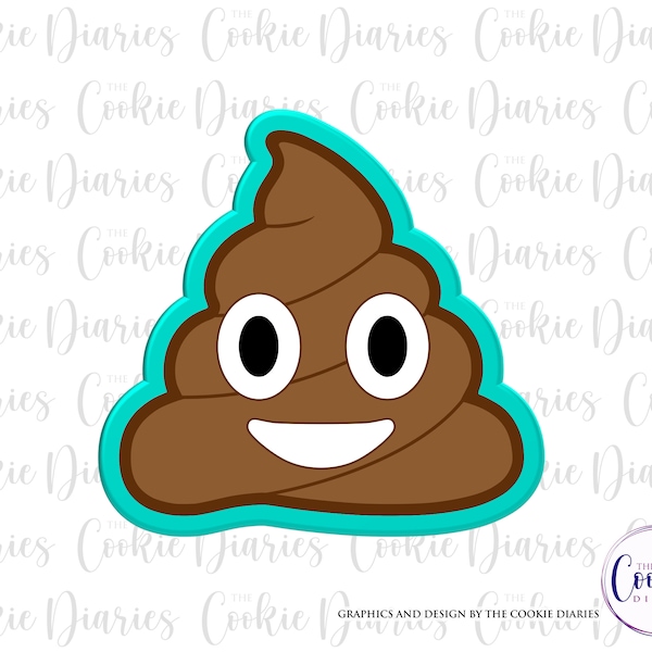 Poop Emoji Cookie Cutter