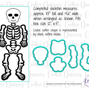 Build A Skeleton Cookie Cutter Set
