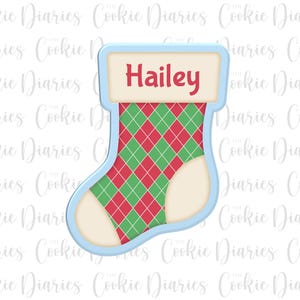 Christmas Stocking Cookie Cutter