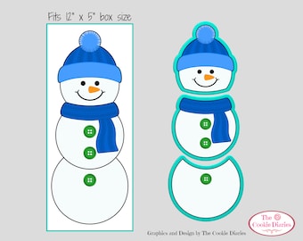 Build A Snowman Cookie Cutter Set