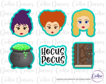 Witch Sisters Cookie Cutter Set