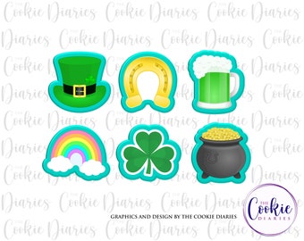 Mini St. Patrick's Day Cookie Cutter Set