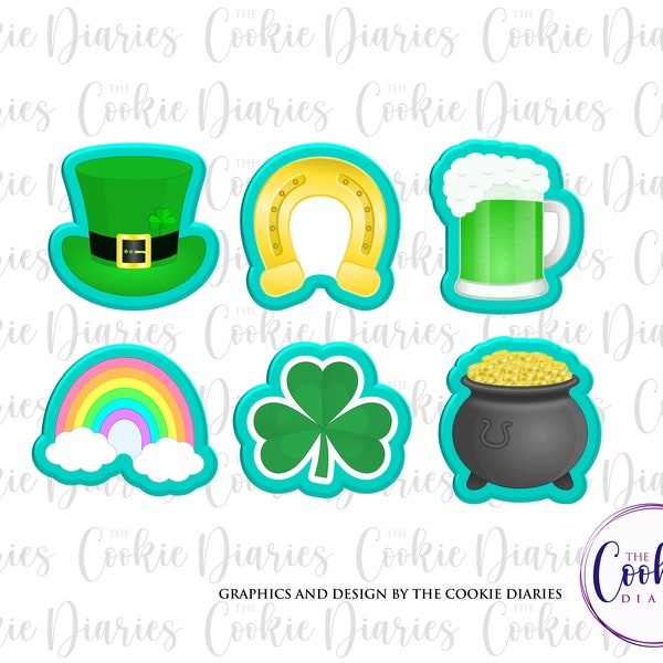 Mini St. Patrick's Day Cookie Cutter Set