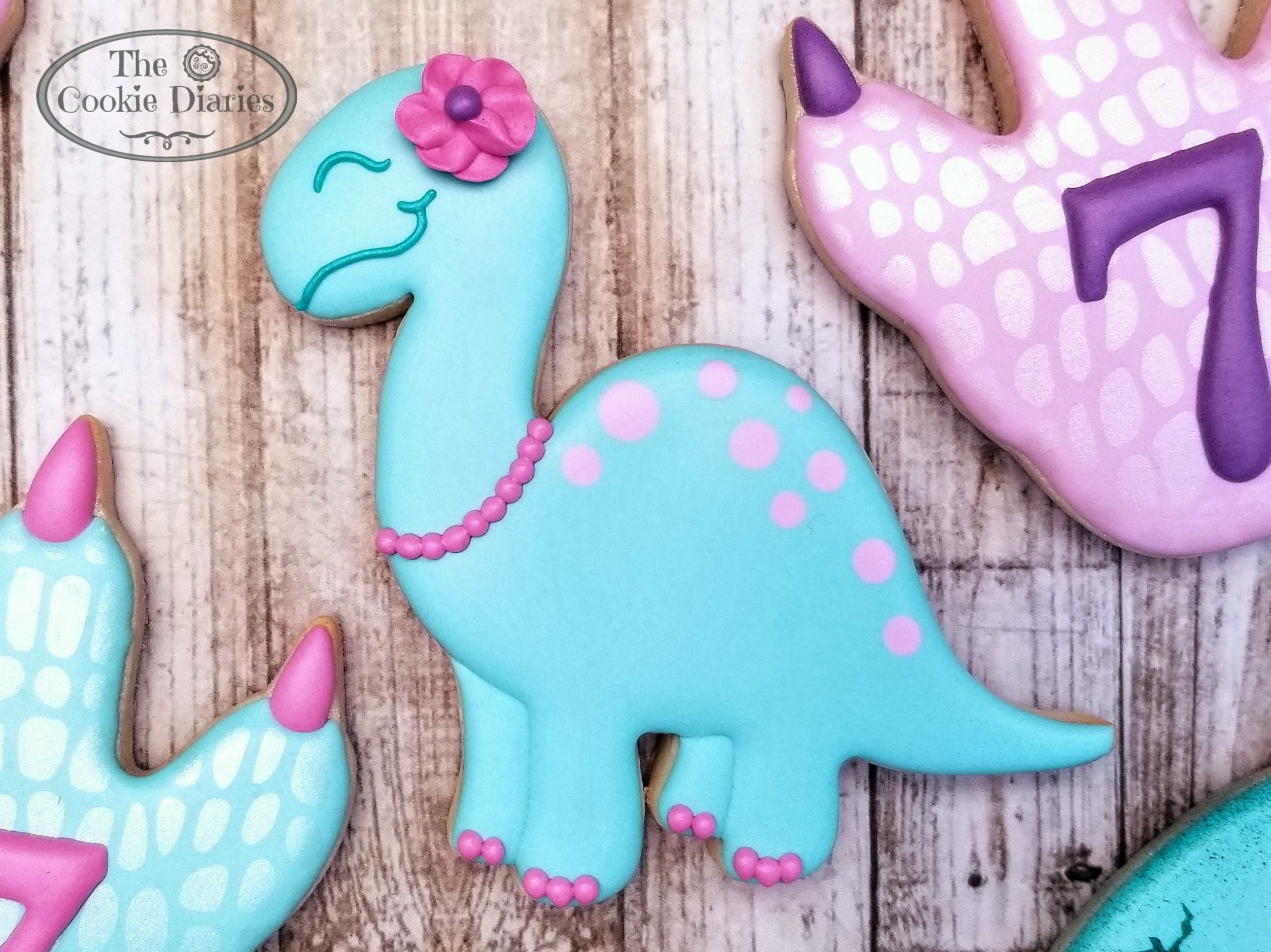 JOKUMO Set di frese per biscotti ai dinosauri - 9PC High Grade 430 in