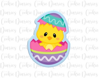 Easter Chick in Egg Cookie Cutter