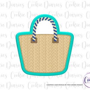 Beach Bag or Hand Bag Cookie Cutter