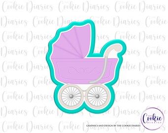 Baby Carriage Cookie Cutter