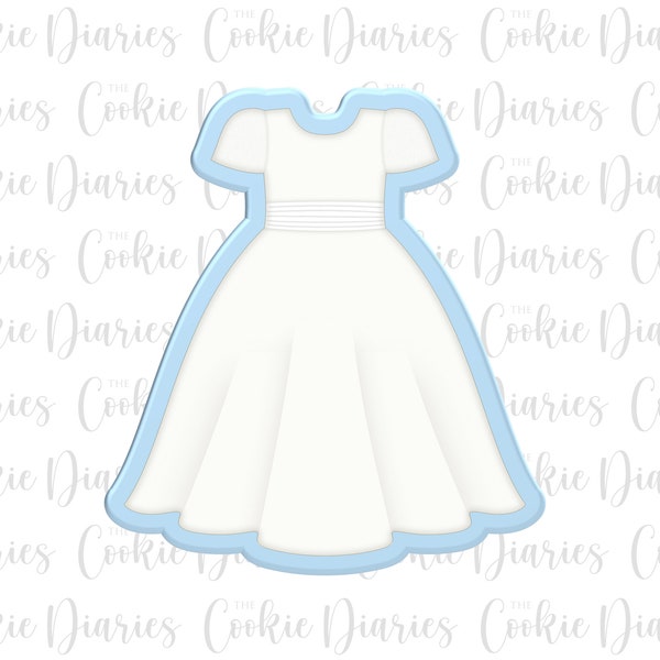 Girl's Dress/Communion Dress 1 Cookie Cutter