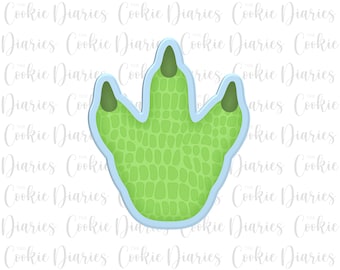 Dinosaur Foot/Footprint Cookie Cutter