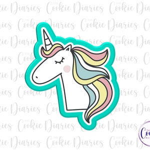 Rainbow Unicorn Cookie Cutter