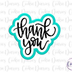 Thank You Cookie Cutter