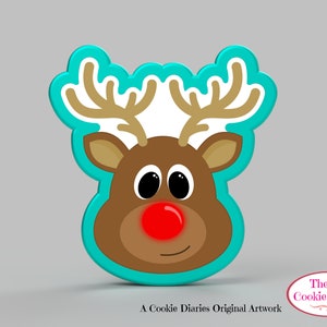 Reindeer Head/Moose Head Cookie Cutter