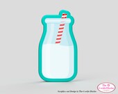 Milk Bottle With Straw Cookie Cutter