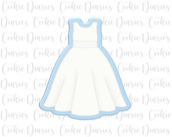 Girl's Dress/Communion Dress 2 Cookie Cutter
