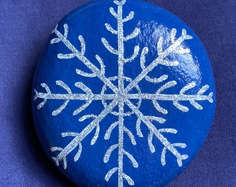 Snowflake Rock Etsy Snowflake Rock Etsy