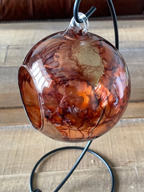 Hand Painted Candle Holder Hanging Glass Baubles. Lantern. Candle Holder on a Stand. Glass Candle Holder. Valentine Gift Home Decor Gift. Etsy Australia