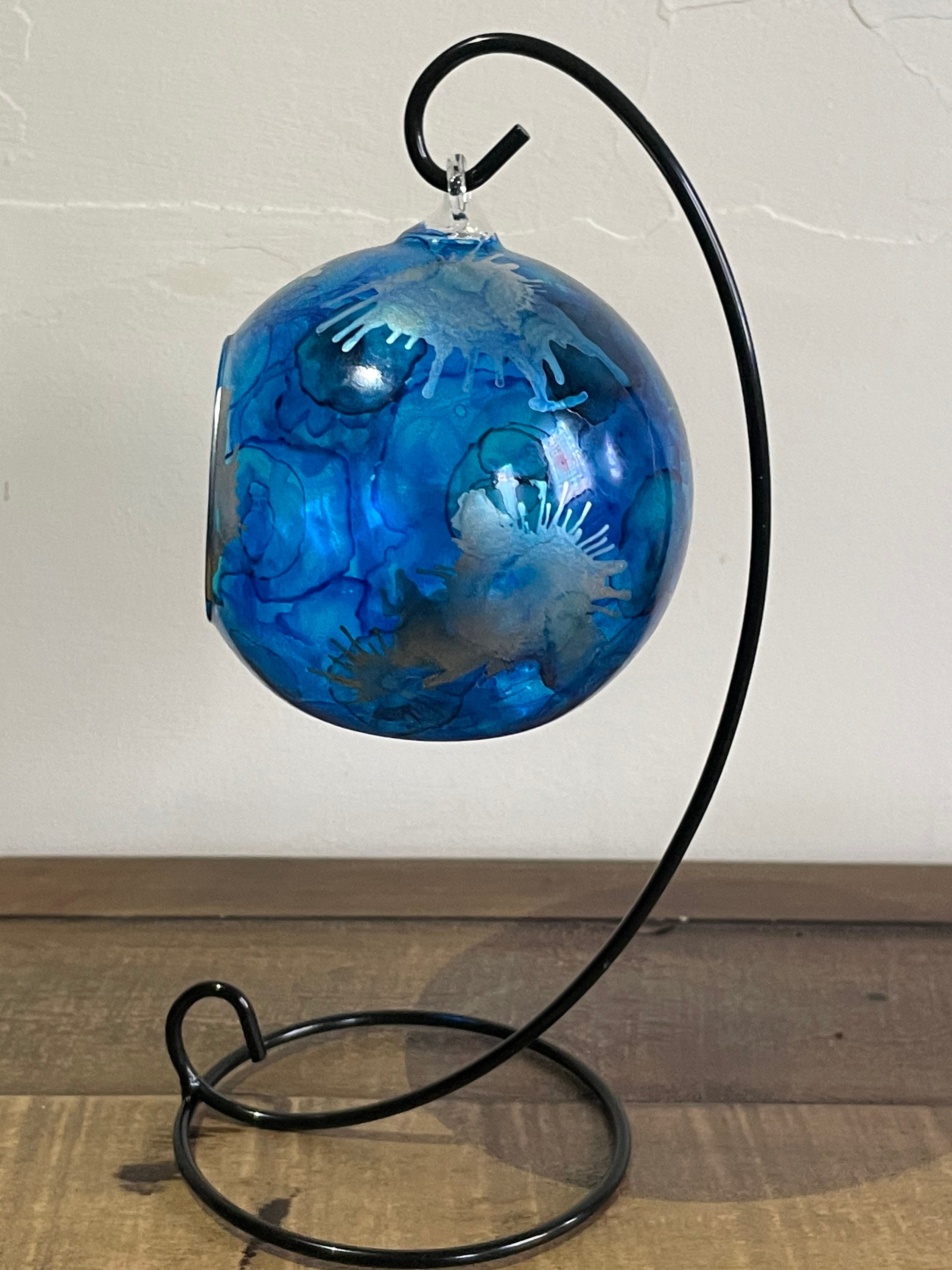 Pintado a mano candelabro linterna colgante. Soporte de luz | Etsy