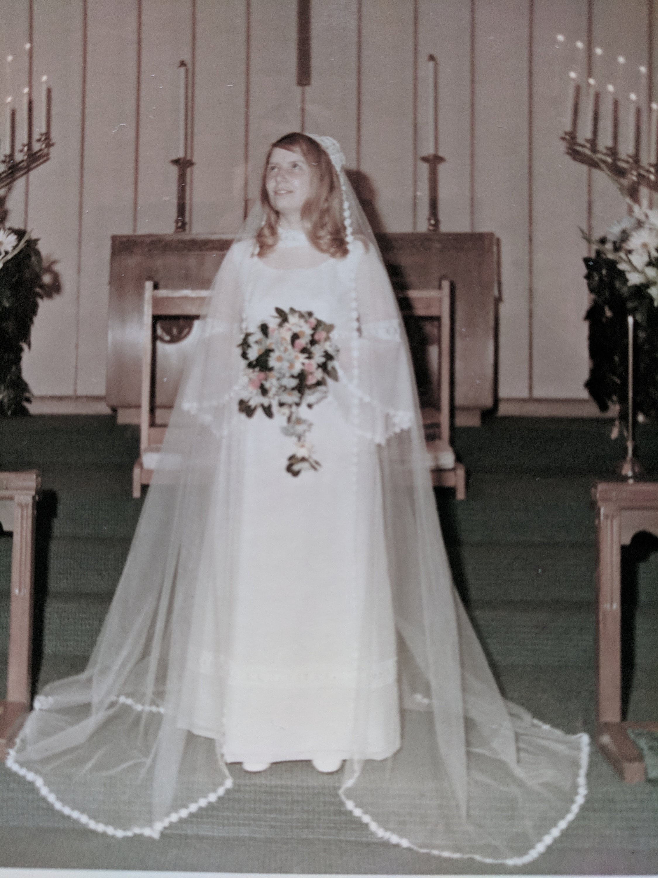 60s wedding dress