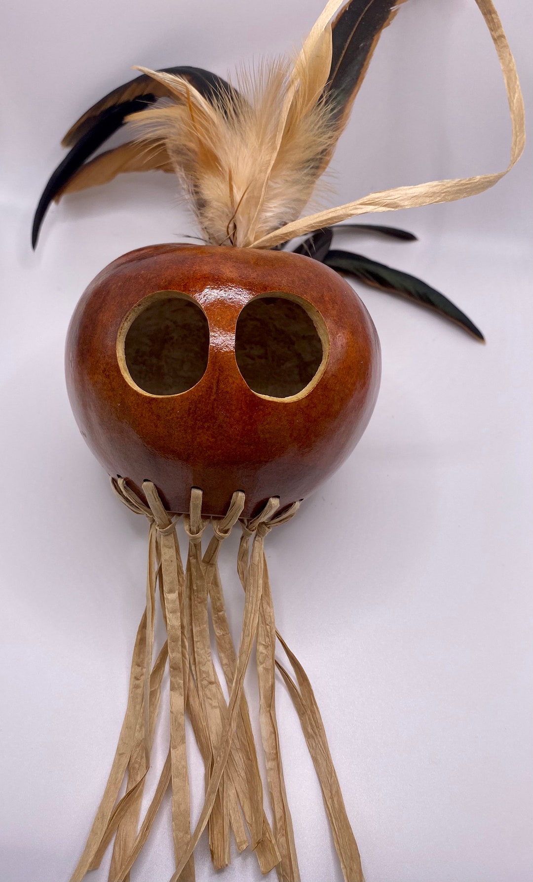 Hawaiian Warrior Helmet Raffia Etsy