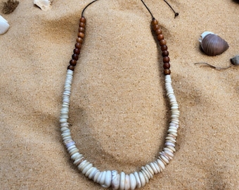 Hawaiian Puka Shells Adjustable Necklace