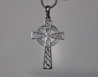 Celtic Cross Pendant | 925 Sterling Silver