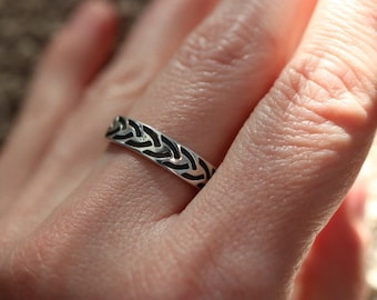 Celtic Design 925 Sterling Silver Band
