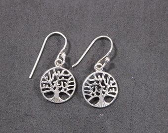 Tree of Life Earrings | 925 Sterling Silver