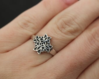 Celtic Cross Ring | 925 Sterling Silver