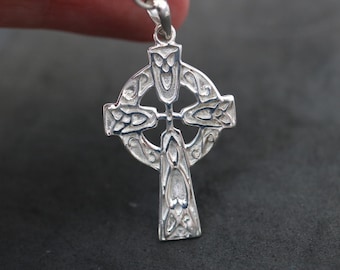 Celtic Cross Pendant | 925 Sterling Silver