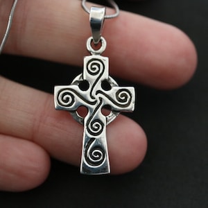 Celtic Cross Pendant | 925 Sterling Silver