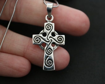 Celtic Cross Pendant | 925 Sterling Silver