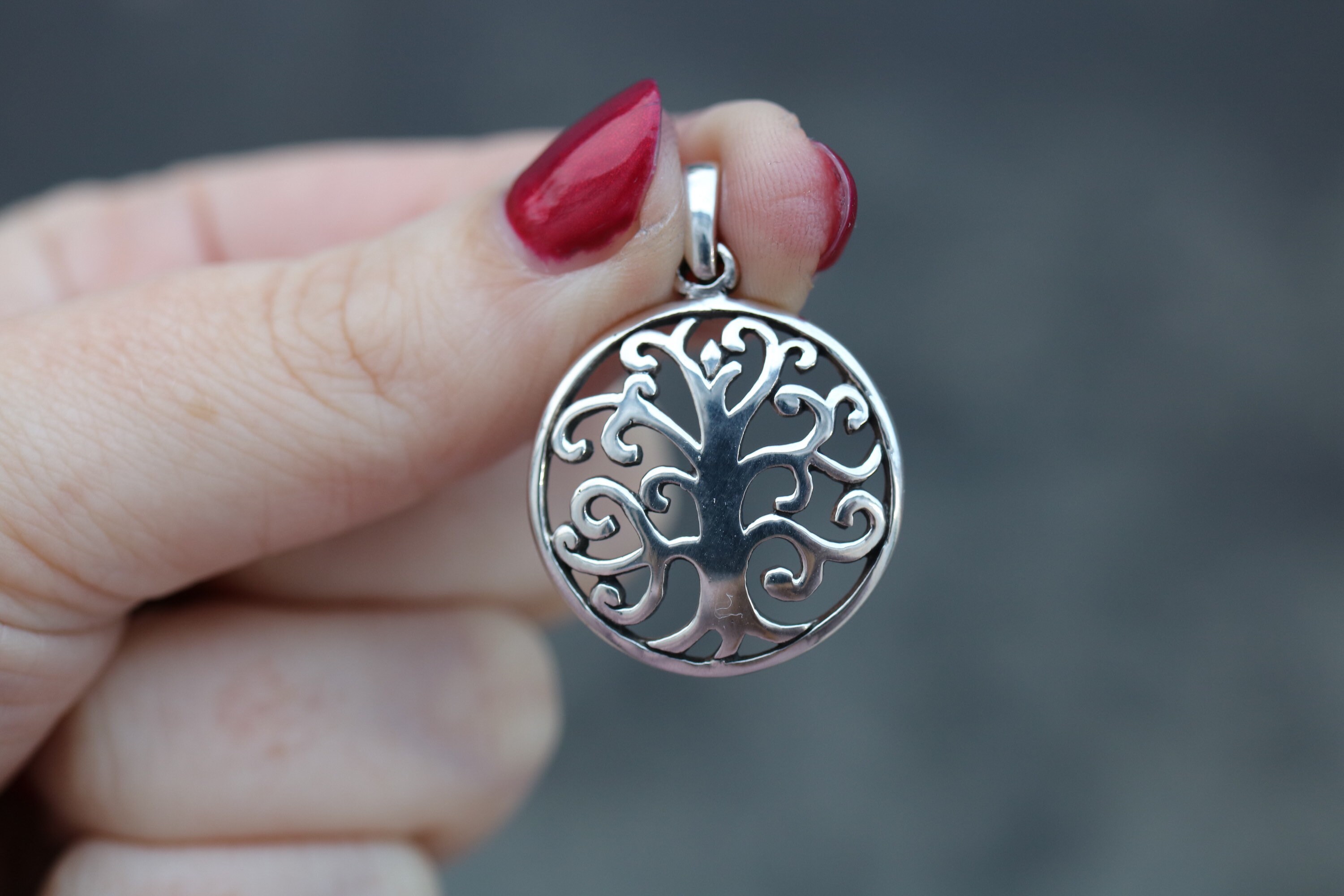 Pendentif Arbre De Vie Celtique Argent 925 - 5,6g - Modèle #25905