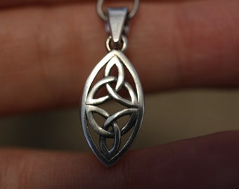 Celtic Trinity Knot Pendant | 925 Sterling Silver