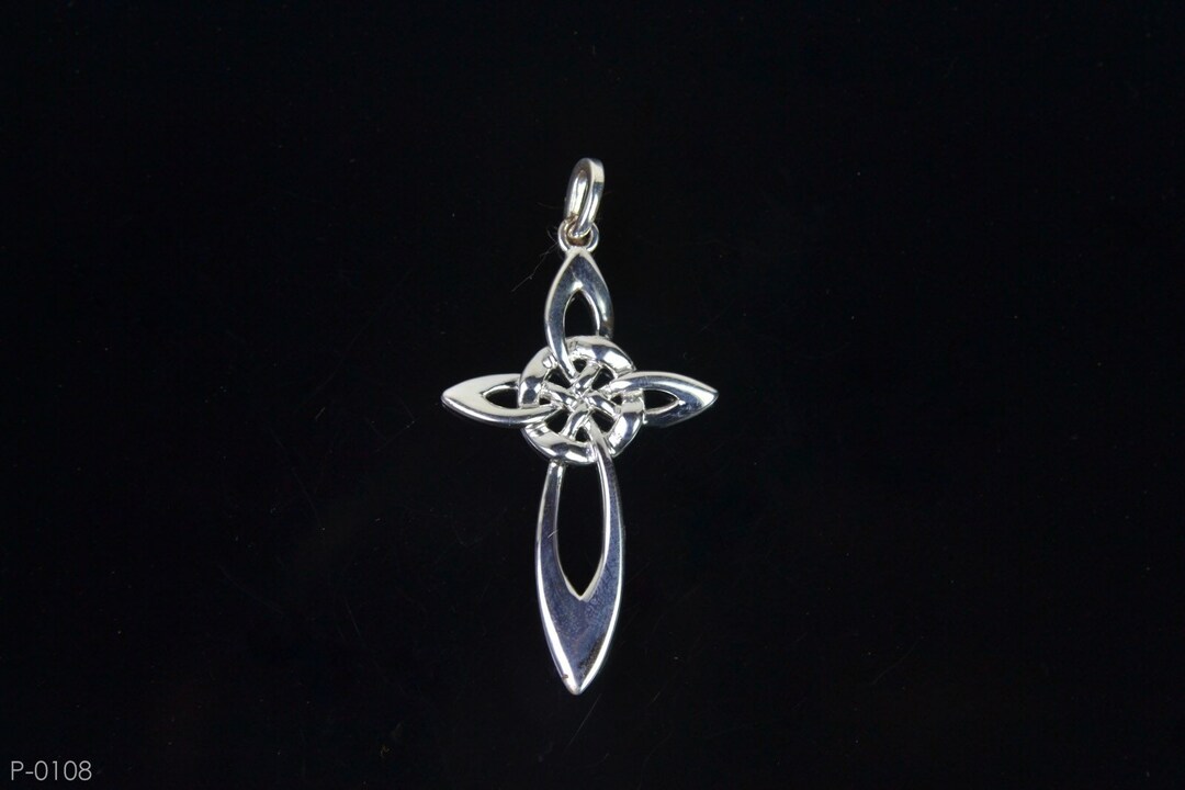 Celtic Cross Pendant | 925 Sterling Silver - Etsy