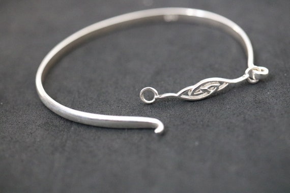 Bracciale In Argento Sterling 925 Con Cardo Celtico Scozzese