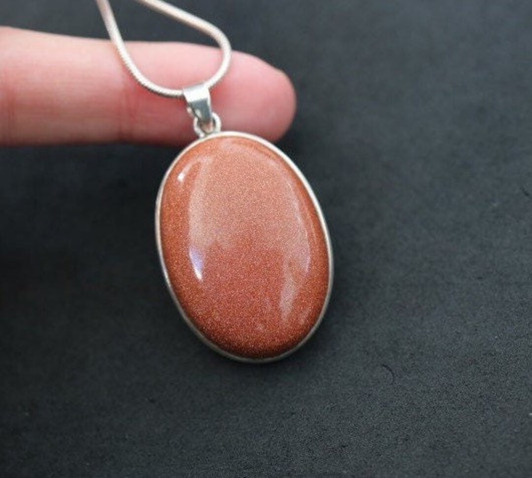 Collana con Topazio montato su Argento 925 - Cristalli da Favola