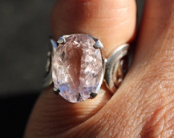 モルガナイト リング | 925 スターリング シルバー - Etsy 日本