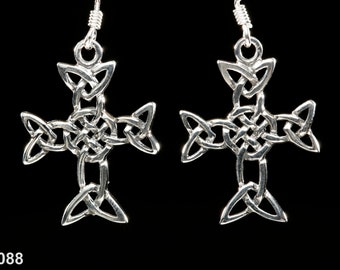 Celtic Cross  Earrings | 925 Sterling Silver