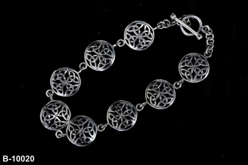 Schottischer Silber 925 Schmuck Schottland Neu Keltische Trinity Ohrstecker