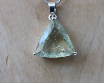 Aquamarine Pendant | 925 Sterling Silver
