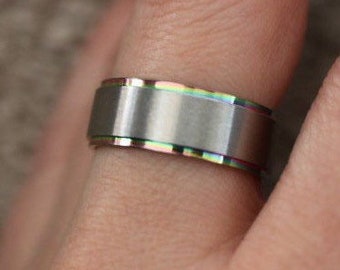 Edelstahl Ring | Pärchen Ringe | Passende Ringe | Unisex Ring