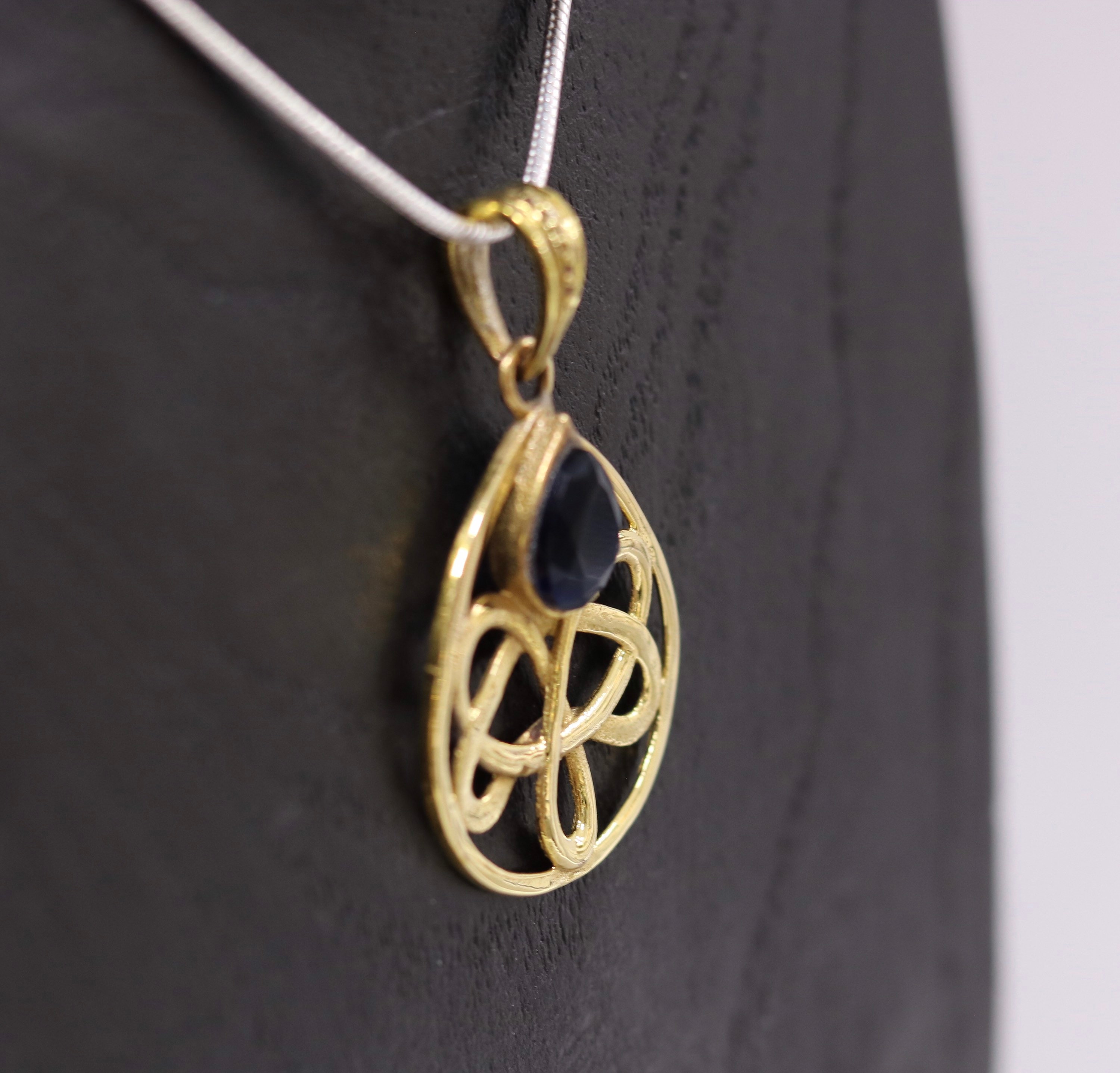Pandora Sparkling Love Knot Pendant #390385CZ - PA027 | eBay